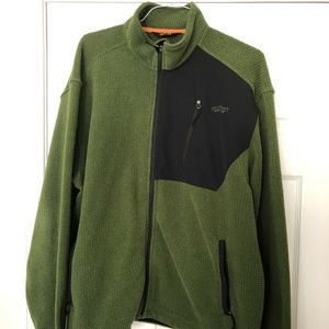 Orvis Trout Bum Full Zip Green Jacket 2XL